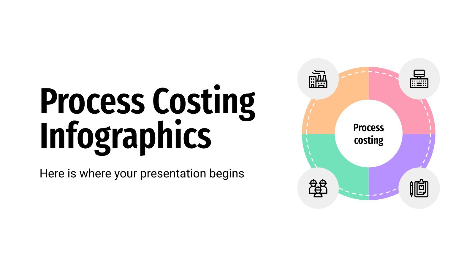 Process Costing Infographics presentation template 