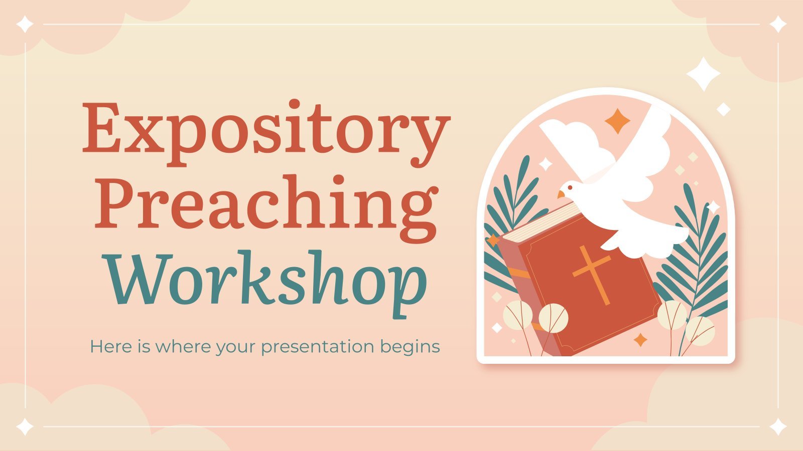 Expository Preaching Workshop presentation template 