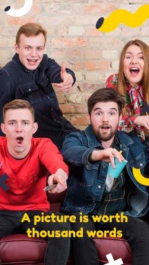 Funny Presentation Night presentation template 