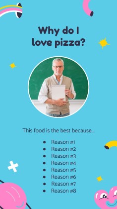 Funny Presentation Night presentation template 