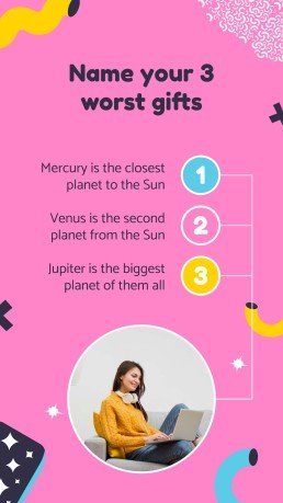 Funny Presentation Night presentation template 