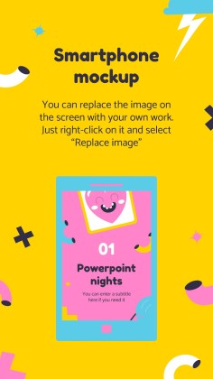 Funny Presentation Night presentation template 