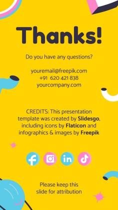 Funny Presentation Night presentation template 