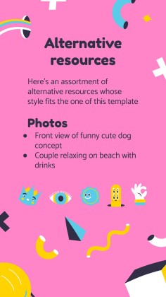 Funny Presentation Night presentation template 