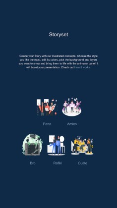 Funny Presentation Night presentation template 