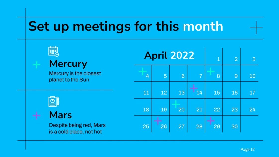 Animated Meeting Agenda Toolbox | PowerPoint