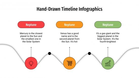 Hand-Drawn Timeline Infographics presentation template