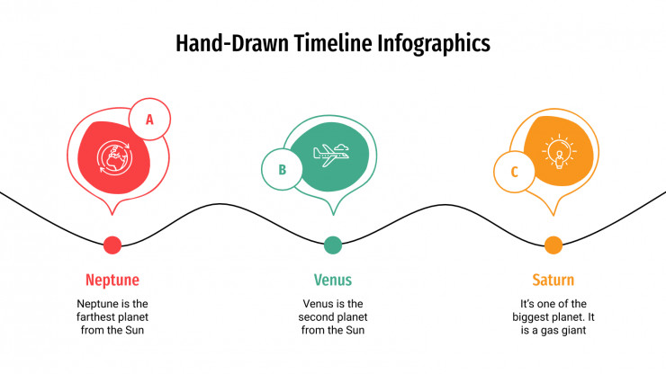 Hand-Drawn Timeline Infographics presentation template