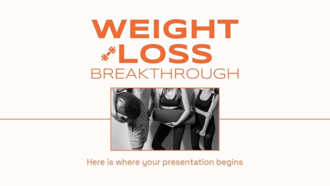 Weight Loss Breakthrough Google Slides & PowerPoint