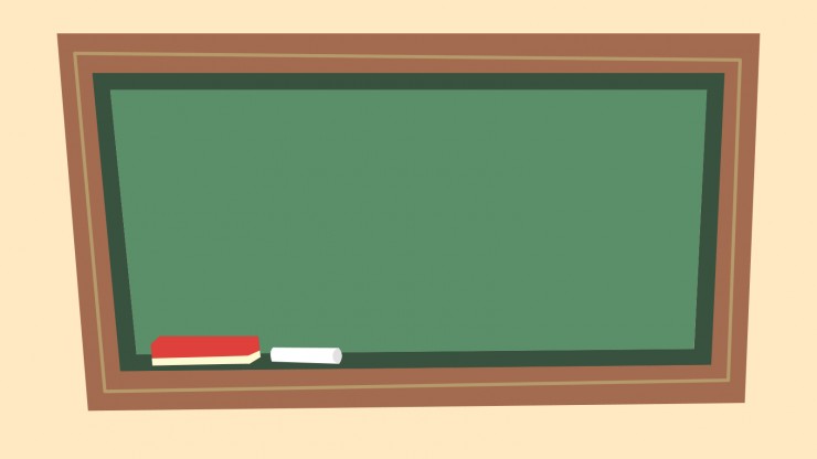 Plantilla de presentación Fondos escolares para aulas virtuales