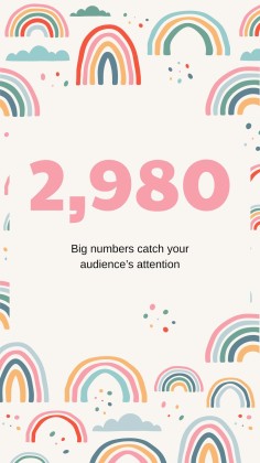 Boho Regenbogen Stil Marketing Plan Präsentationsvorlage