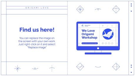 We Love Origami Workshop presentation template 