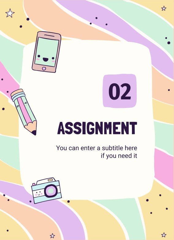 Pastel Kawaii Style: Student Book | Google Slides & PowerPoint