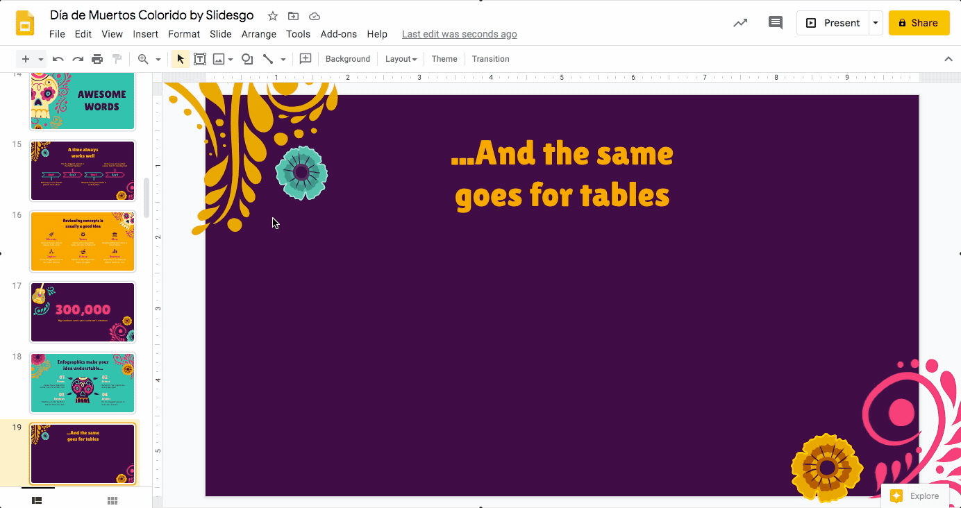 How To Make Beautiful Tables In Powerpoint 2604