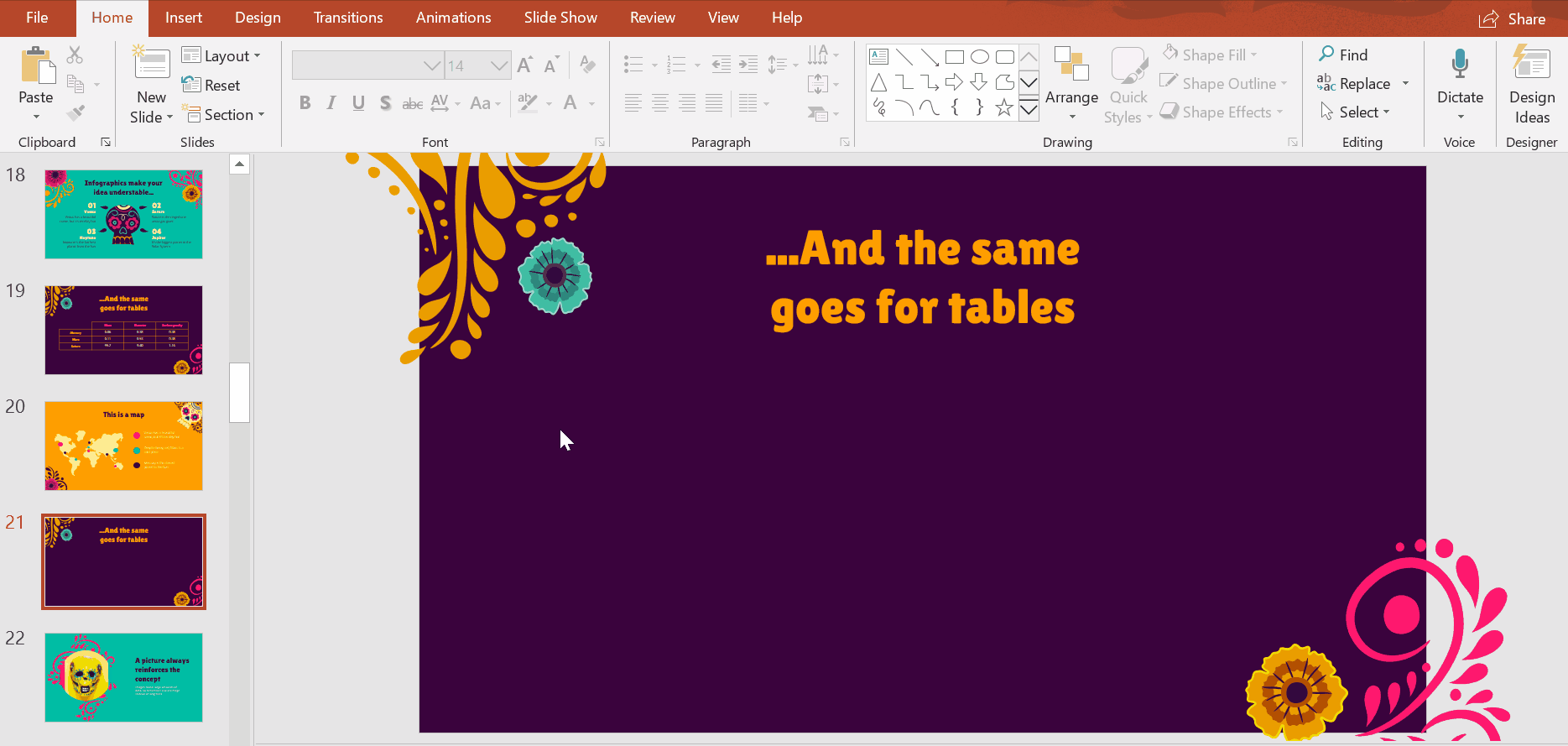 how to format text into two columns in powerpoint