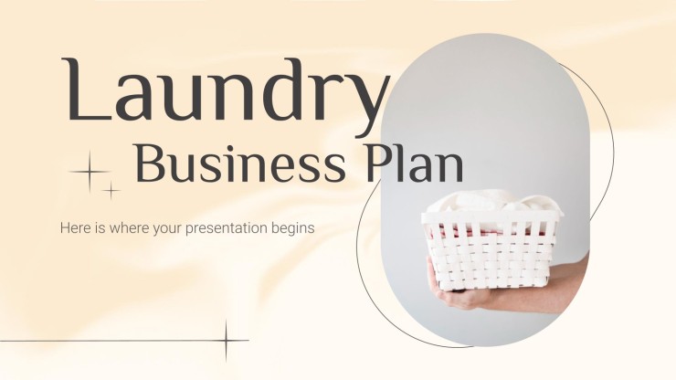 Laundry Business Plan Google Slides PowerPoint Template