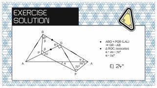 Math Subject for High School - 10th Grade: Triangle Congruence presentation template 