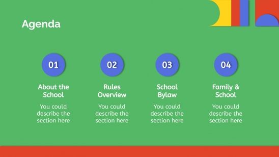 Education Box Challenge presentation template