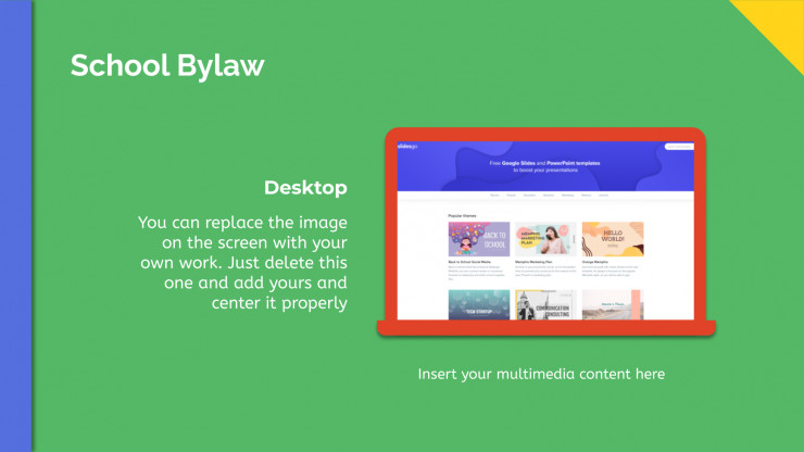 Education Box Challenge presentation template