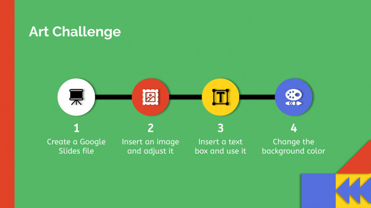 Education Box Challenge presentation template