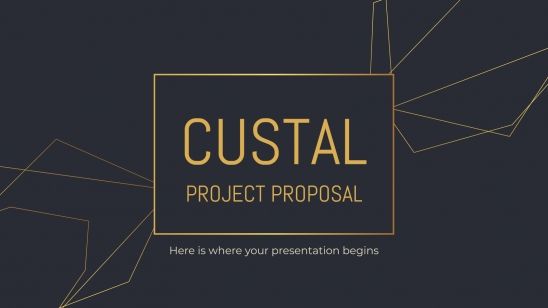 Plantilla de presentación Propuesta de proyecto Custal