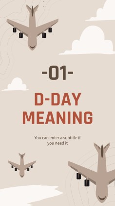 Operation Overlord: Zweiter Weltkrieg Präsentationsvorlage