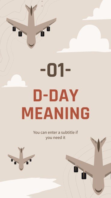 Operation Overlord: Zweiter Weltkrieg Präsentationsvorlage