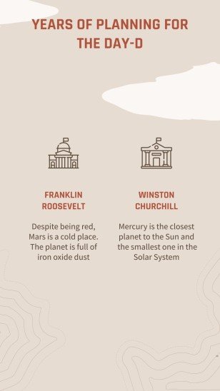 Operation Overlord: Zweiter Weltkrieg Präsentationsvorlage