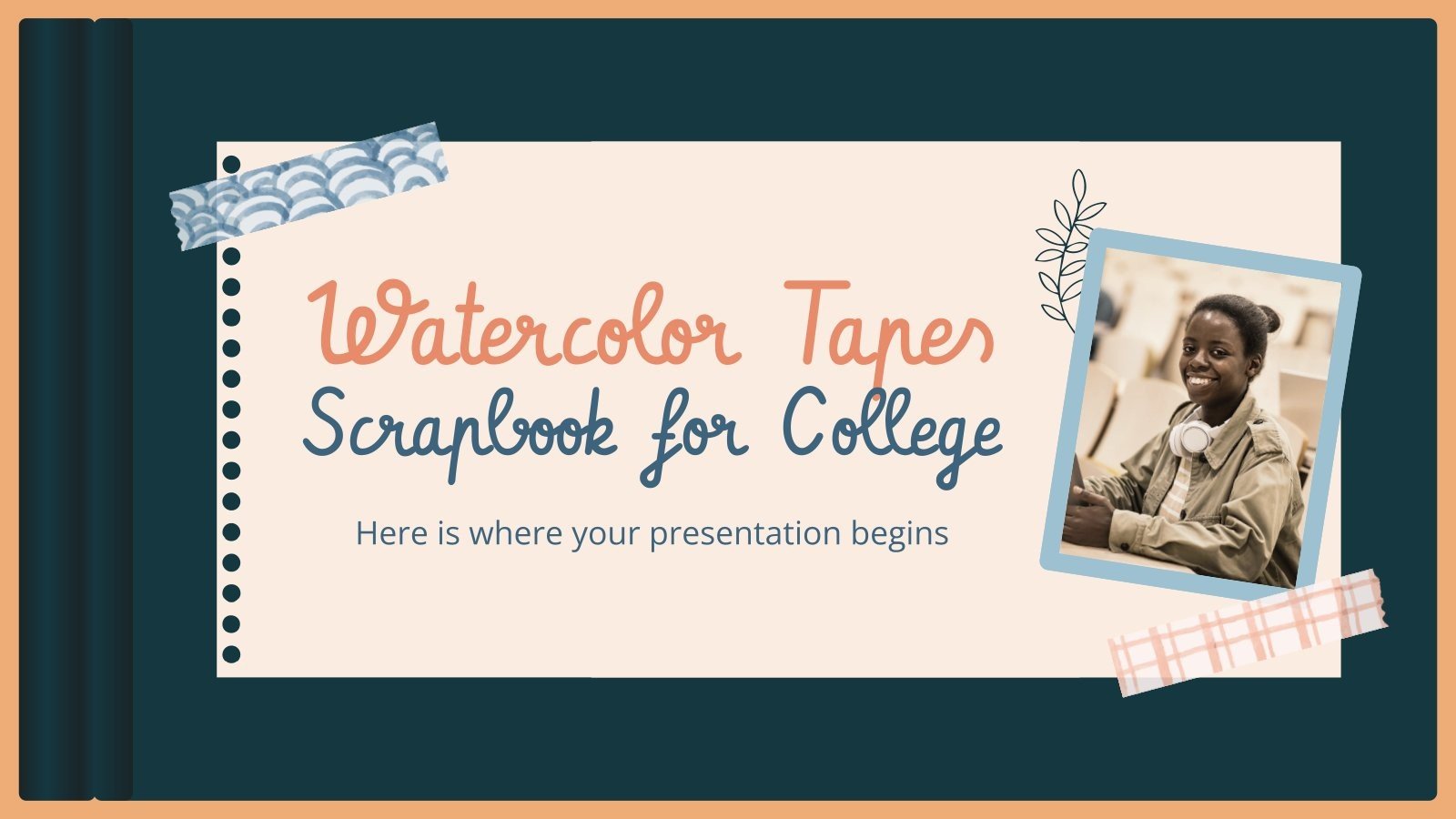 Free Scrapbook templates for Google Slides and PowerPoint