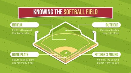 Family Sunday Workshop: World Softball Day presentation template 