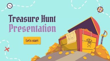 Treasure Hunt presentation template