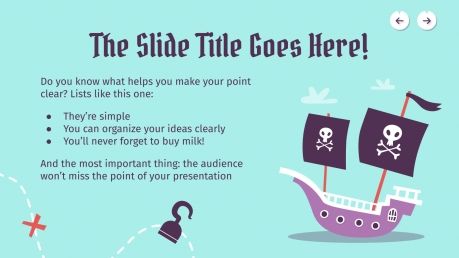 Treasure Hunt presentation template