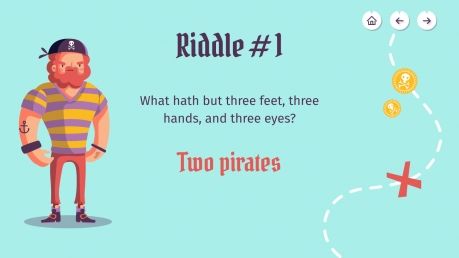 Treasure Hunt presentation template