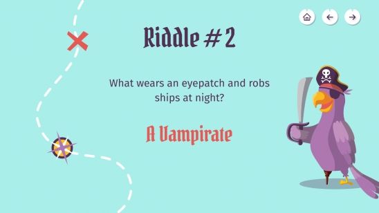 Treasure Hunt presentation template
