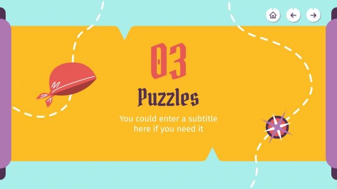 Treasure Hunt presentation template