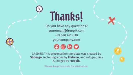 Treasure Hunt presentation template