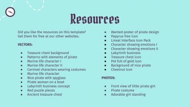 Treasure Hunt presentation template