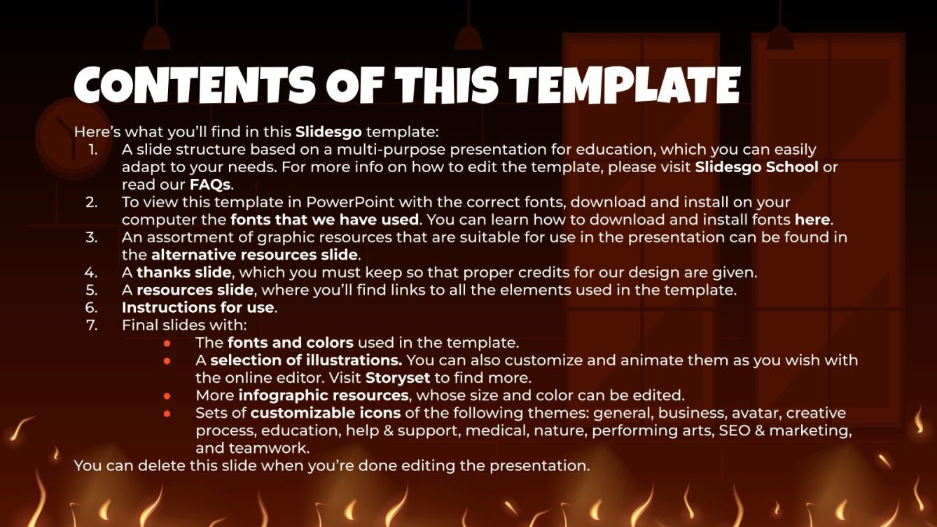 Fire Drill in School | Google Slides &amp; PowerPoint