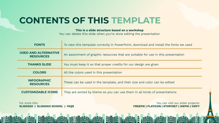 Travel and Tourism 101 Workshop presentation template 