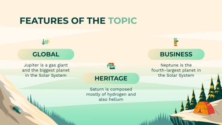 Modelo de apresentação Oficina: aspectos básicos de viagens e turismo