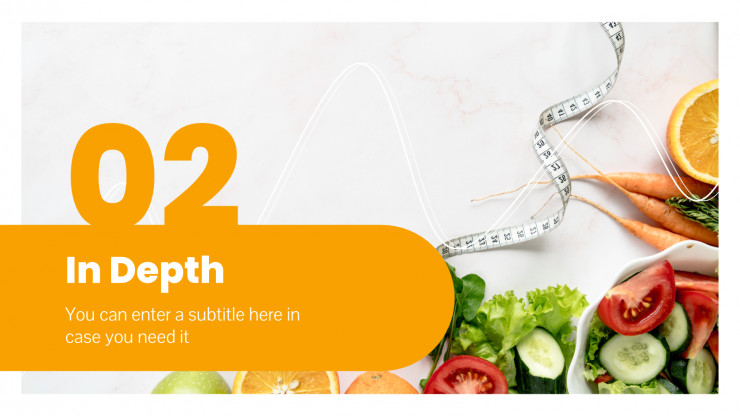Nutrition Newsletter presentation template