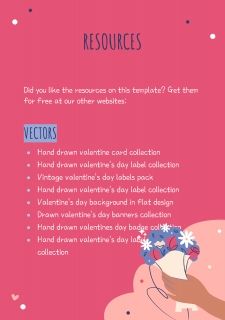 Plantilla de presentación Cartas de amor coloridas
