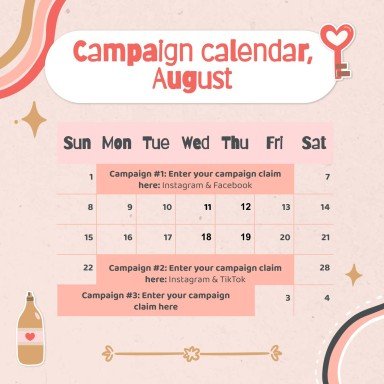 Modelo de apresentação Planejador fofo de mídias sociais para marcas