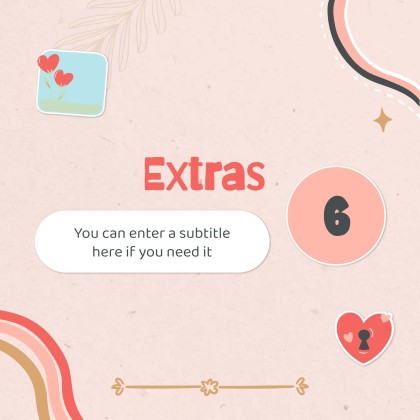 Modelo de apresentação Planejador fofo de mídias sociais para marcas