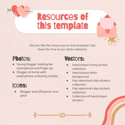 Modelo de apresentação Planejador fofo de mídias sociais para marcas