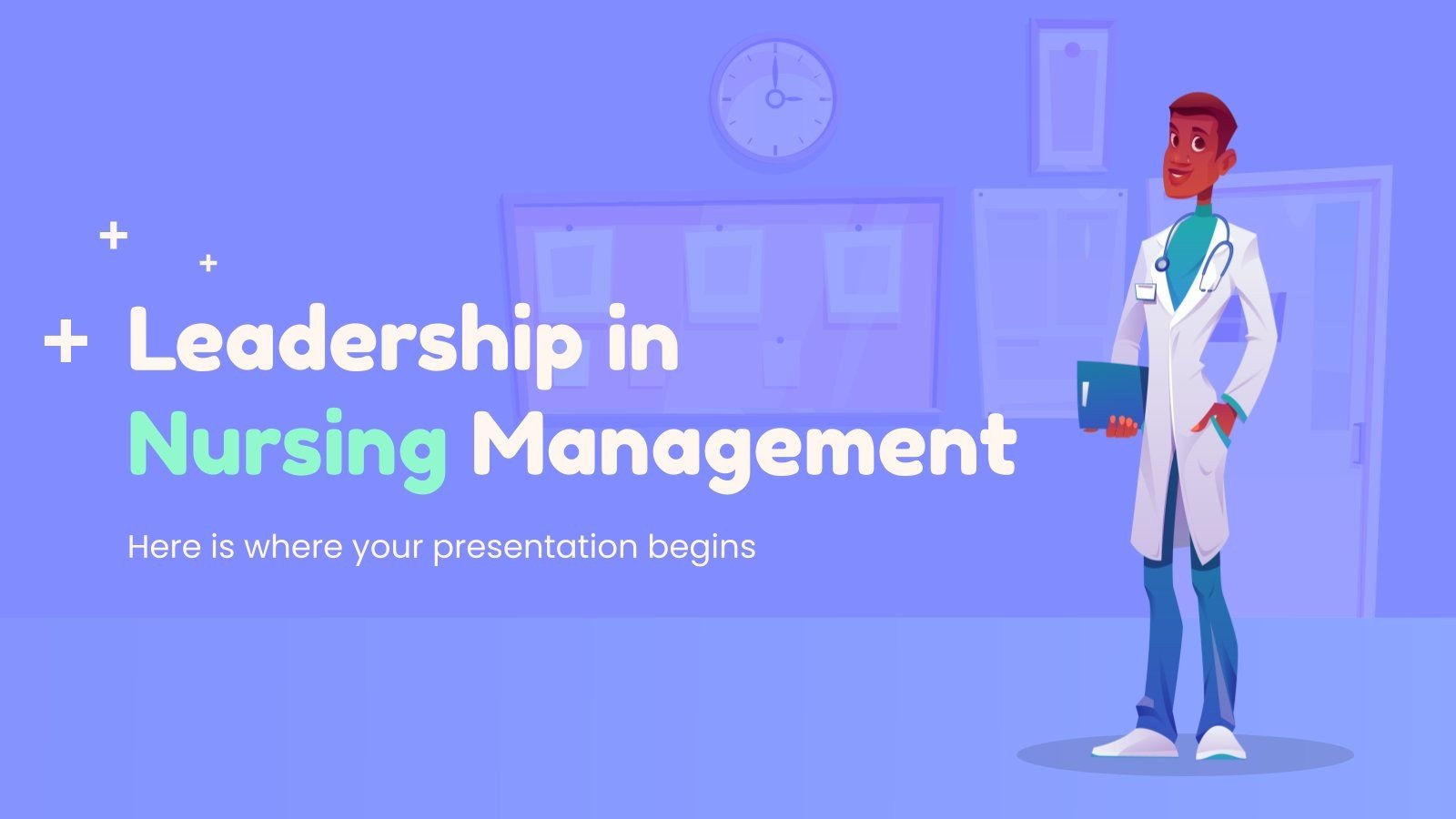 Leadership in Nursing Management Google Slides & PPT