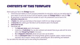 Cool Melly Daily Activities presentation template