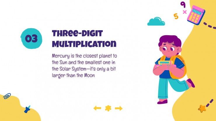 Cool Melly Daily Activities presentation template