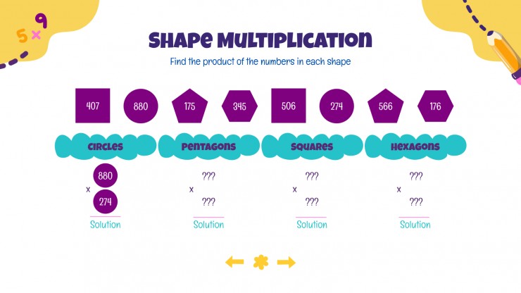 Cool Melly Daily Activities presentation template