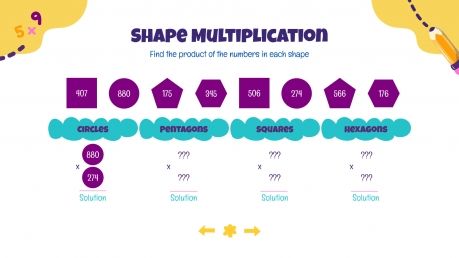 Cool Melly Daily Activities presentation template